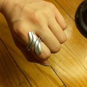 Sterling silver ring 7 cm